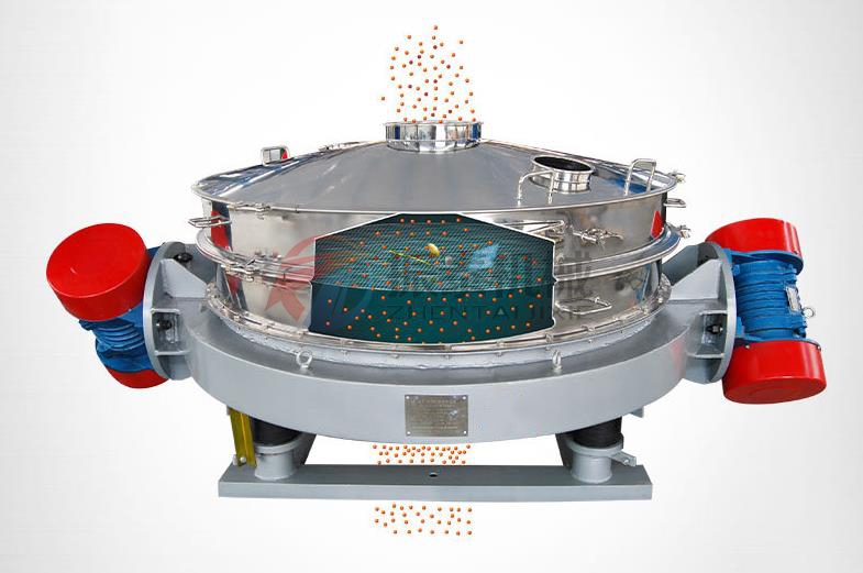 硫磺粉防爆型直排振動(dòng)篩工作原理